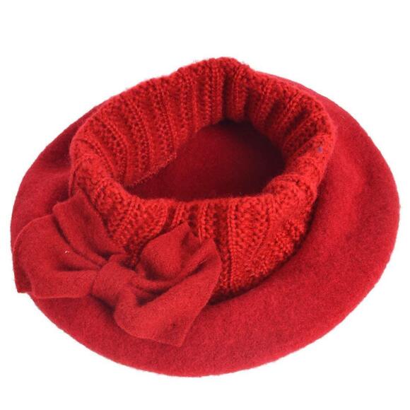 4956 Womens Wool Berets French Beret Beanie Winter Hats Hy022 main image 4